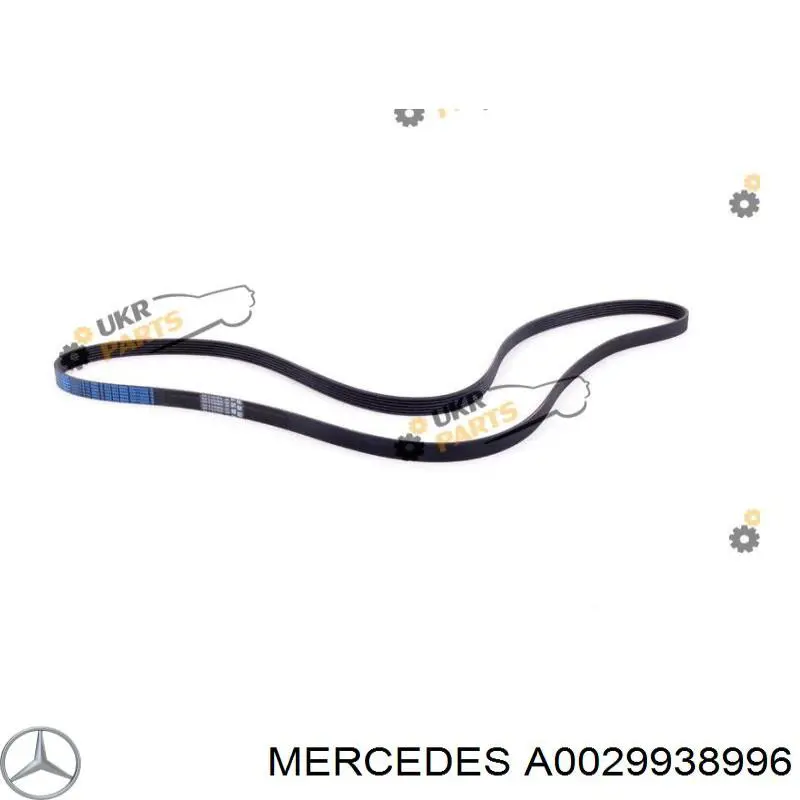 Pas napędowy mechanizmów Mercedes A0029938996 cena, od 18,16 USD
