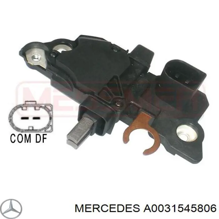 Regulator alternatora (przekaźnik ładowania) Mercedes A0031545806 cena, od 37,97 USD