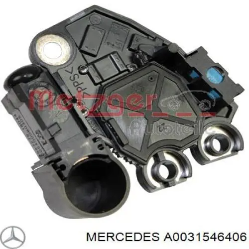 Do koszyka A0031546406 Mercedes Regulator alternatora (przekaźnik ładowania)