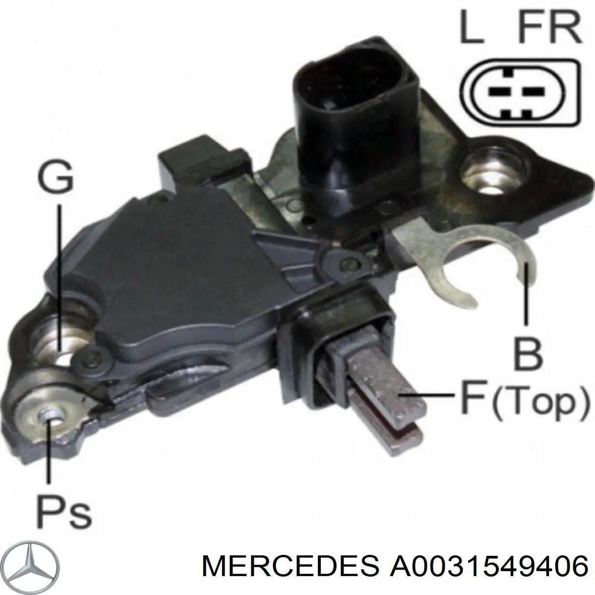 A0031549406 Mercedes regulator alternatora (przekaźnik ładowania)