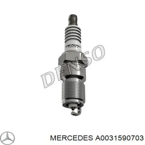 Świeca zapłonowa Mercedes A0031590703 cena, od 9,20 USD