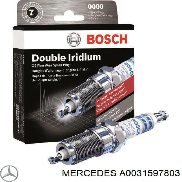 Świeca zapłonowa A0031597803 Mercedes