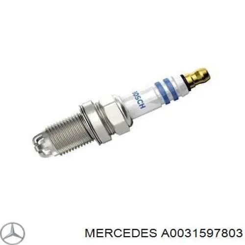 Świeca zapłonowa Mercedes A0031597803 cena, od 4,14 USD