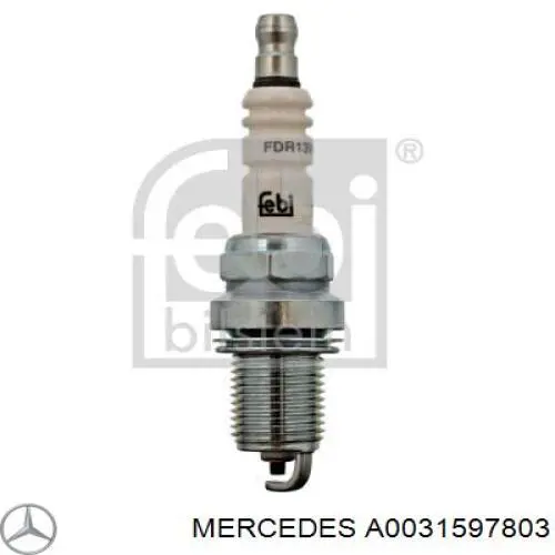 Do koszyka A0031597803 Mercedes Świeca zapłonowa