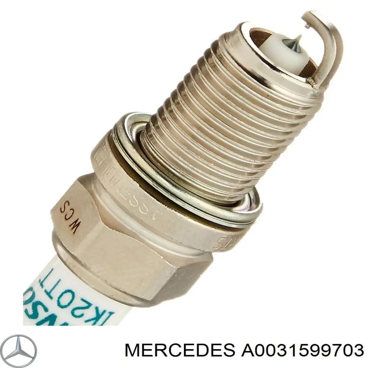Świeca zapłonowa Mercedes A0031599703 cena, od 20,22 USD
