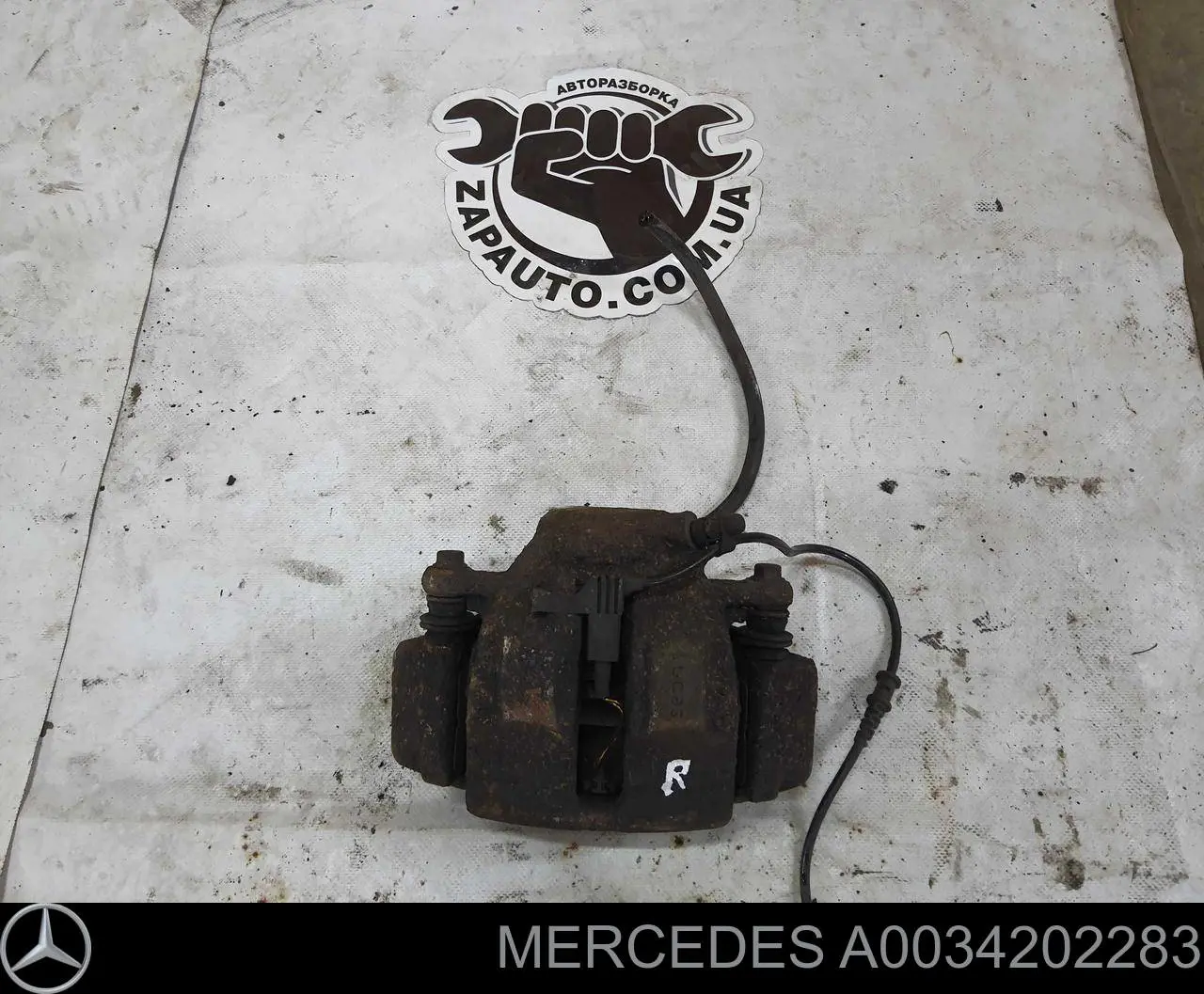 A0034202283 Mercedes Zacisk hamulcowy przedni prawy