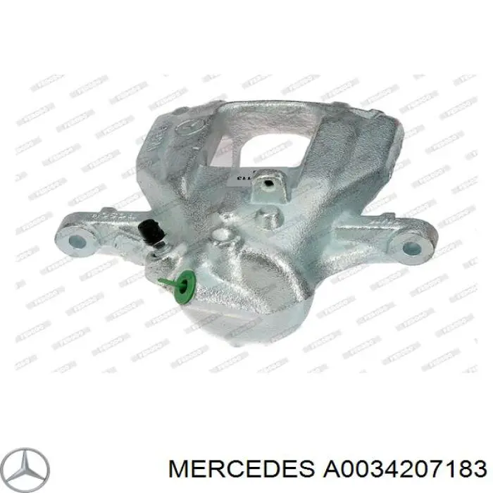 Zacisk hamulcowy tylny lewy Mercedes A0034207183 cena, od 55,03 USD