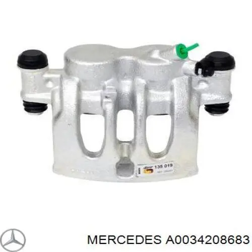 Zacisk hamulcowy przedni prawy Mercedes A0034208683 cena, od 84,26 USD