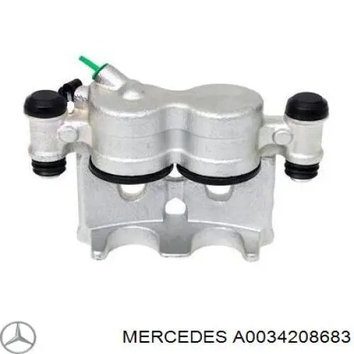 Do koszyka A0034208683 Mercedes Zacisk hamulcowy przedni prawy
