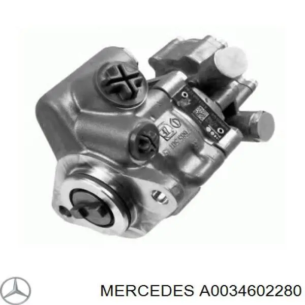 Pompa wspomagania hydraulicznego kierownicy A0034602280 Mercedes