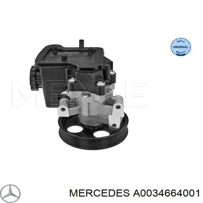 Pompa wspomagania hydraulicznego kierownicy Mercedes A0034664001 cena, od 66,21 USD