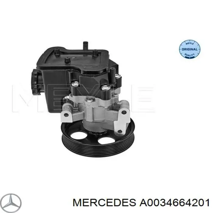 Pompa wspomagania hydraulicznego kierownicy Mercedes A0034664201 cena, od 107,60 USD