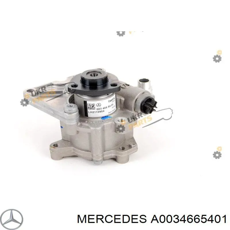 Pompa wspomagania hydraulicznego kierownicy Mercedes A0034665401 cena, od 176,28 USD