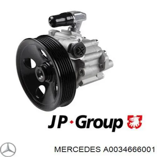 A0034666001 Mercedes Pompa wspomagania hydraulicznego kierownicy