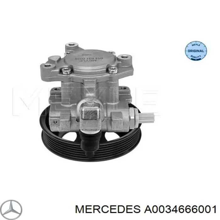 Pompa wspomagania hydraulicznego kierownicy Mercedes A0034666001 cena, od 142,62 USD