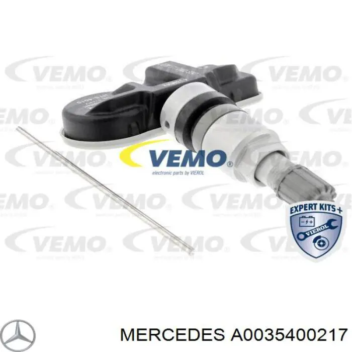 Czujnik ciśnienia w oponach Mercedes A0035400217 cena, od 75,21 USD