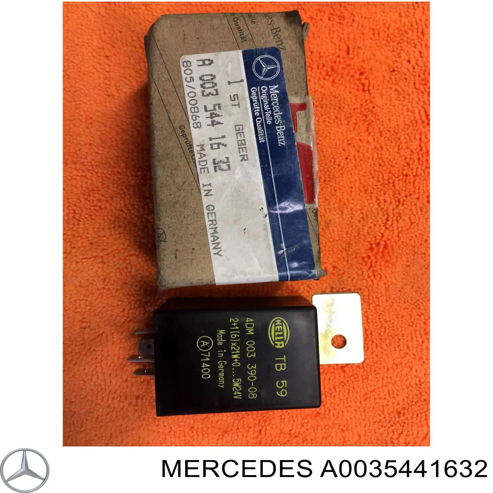 Przekaźnik kierunkowskazów Mercedes A0035441632 cena, od 34,39 USD