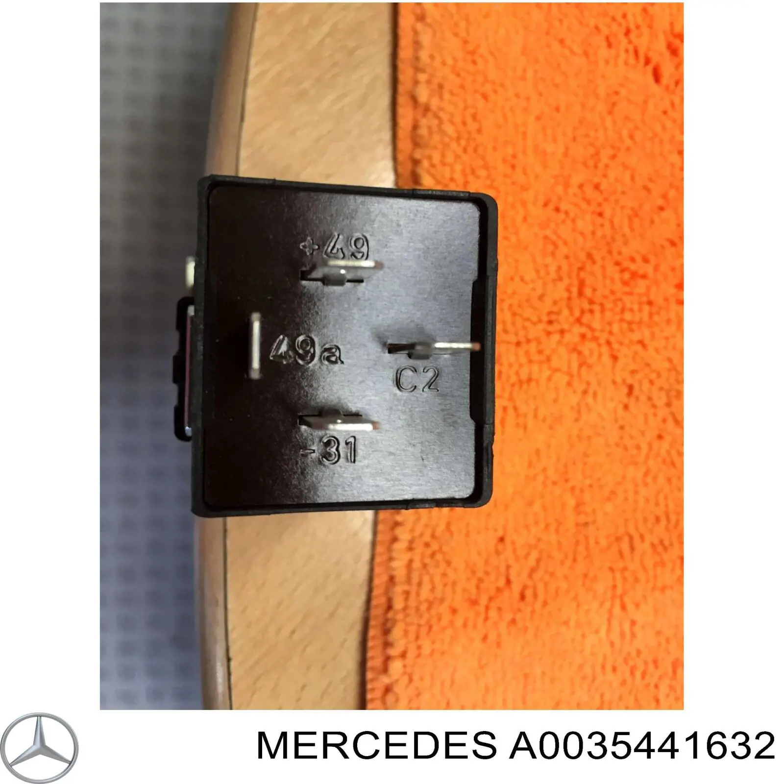 Do koszyka A0035441632 Mercedes Przekaźnik kierunkowskazów