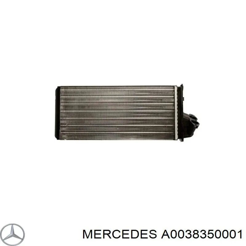A0038350001 Mercedes Chłodnica nagrzewnicy (ogrzewacza)