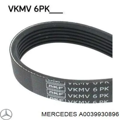 A0039930896 Mercedes pas napędowy mechanizmów