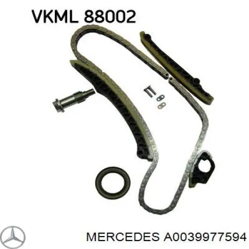 Łańcuch rozrządu Mercedes A0039977594 cena, od 80,04 USD