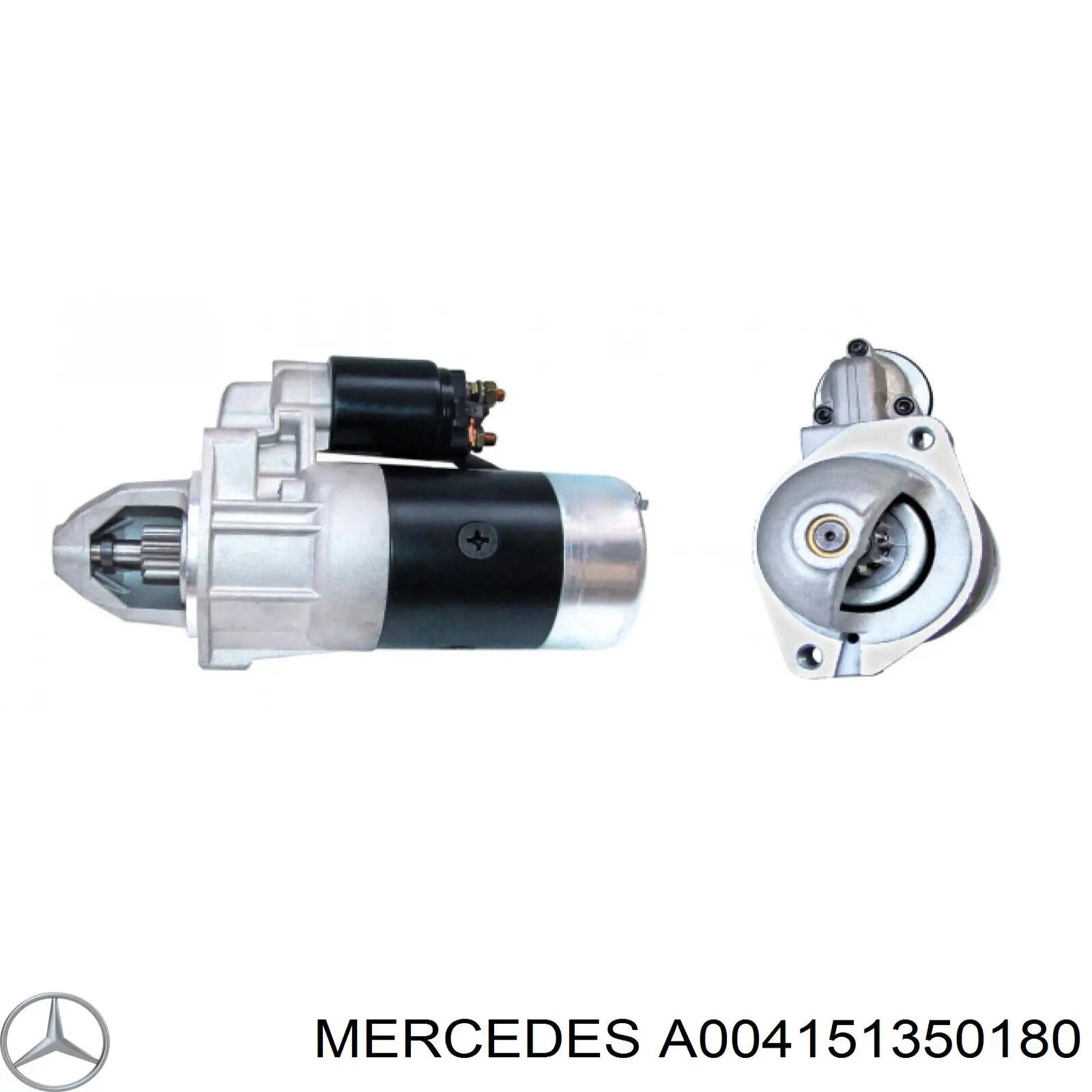 Do koszyka A004151350180 Mercedes Rozrusznik