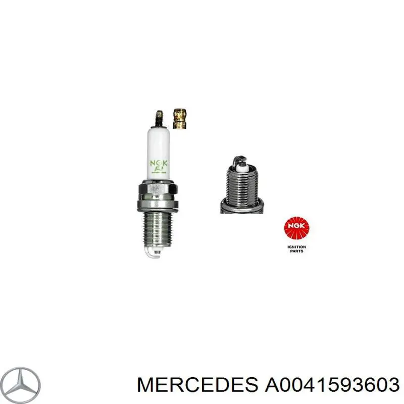 Do koszyka A0041593603 Mercedes Świeca zapłonowa