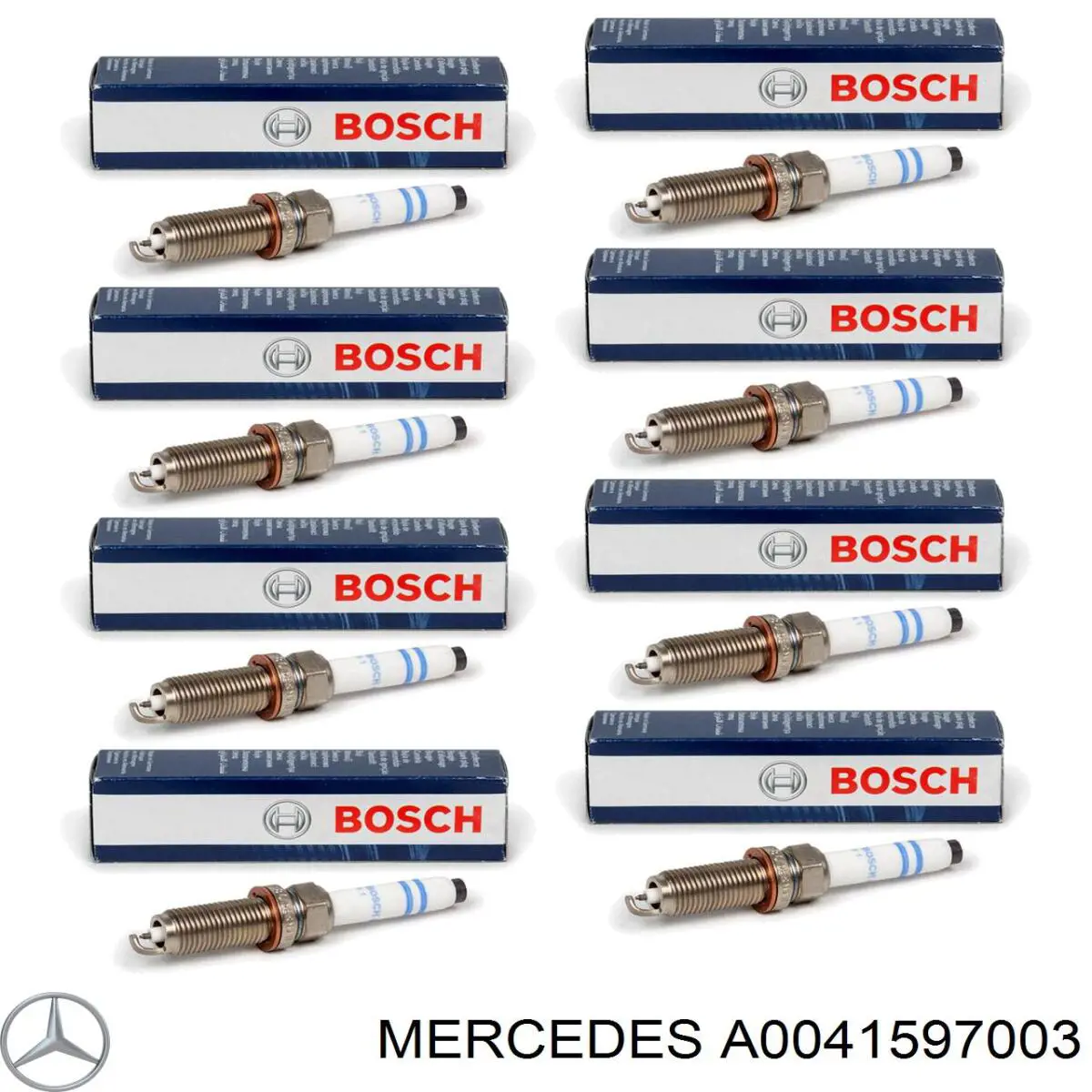 Do koszyka A0041597003 Mercedes Świeca zapłonowa