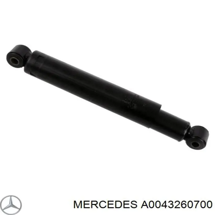 Amortyzator tylny Mercedes A0043260700 cena, od 38,23 USD