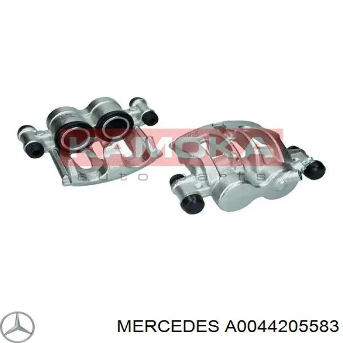 Do koszyka A0044205583 Mercedes Zacisk hamulcowy przedni lewy