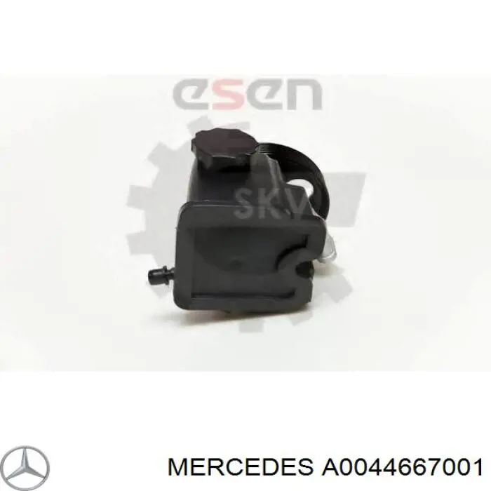 Do koszyka A0044667001 Mercedes Pompa wspomagania hydraulicznego kierownicy