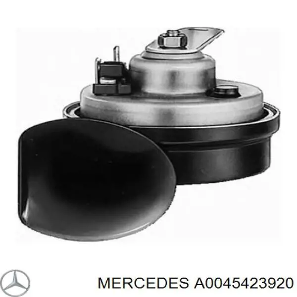 Do koszyka A0045423920 Mercedes Sygnał dźwiękowy (klakson)