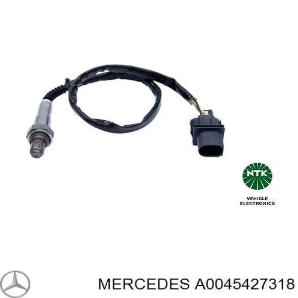 Sonda lambda czujnik tlenu przed katalizatorem Mercedes A0045427318 cena, od 95,34 USD