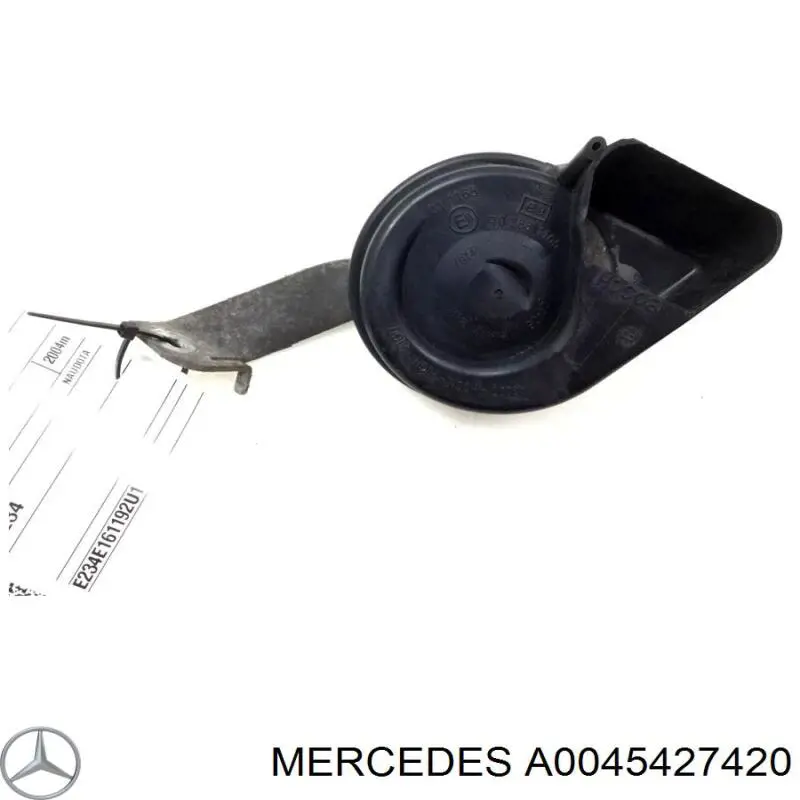 Do koszyka 0045427420 Mercedes Sygnał dźwiękowy (klakson)