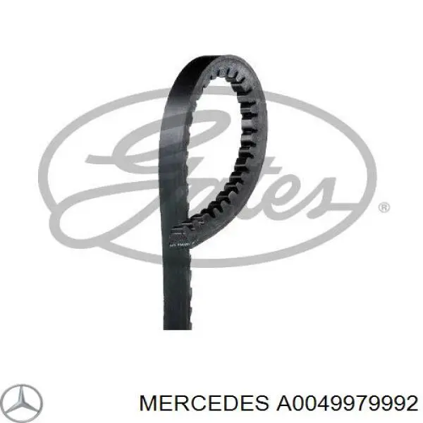 Pas napędowy mechanizmów Mercedes A0049979992 cena, od 8,68 USD