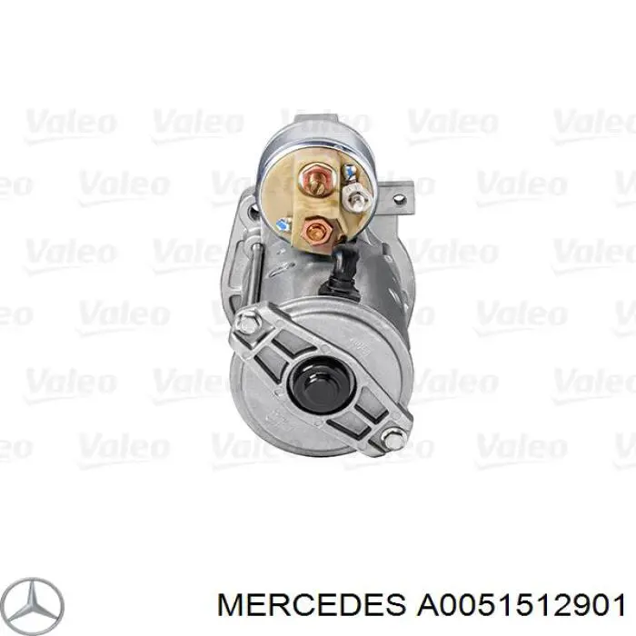 Rozrusznik Mercedes A0051512901 cena, od 90,24 USD