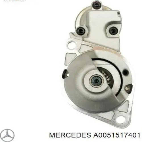 A0051517401 Mercedes Rozrusznik