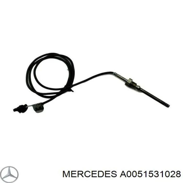 A0051531028 Mercedes Czujnik temperatury spalin, w katalizatorze