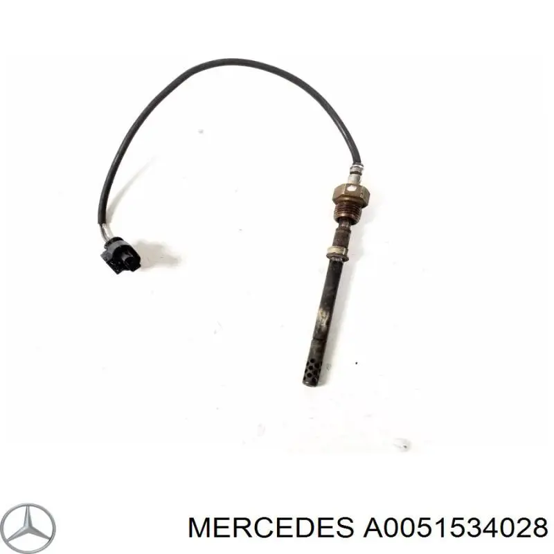 Czujnik temperatury spalin, w katalizatorze Mercedes A0051534028 cena, od 69,20 USD