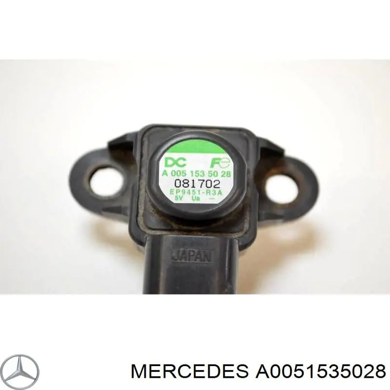 Do koszyka A0051535028 Mercedes Czujnik ciśnienia w kolektorze ssącym, MAP