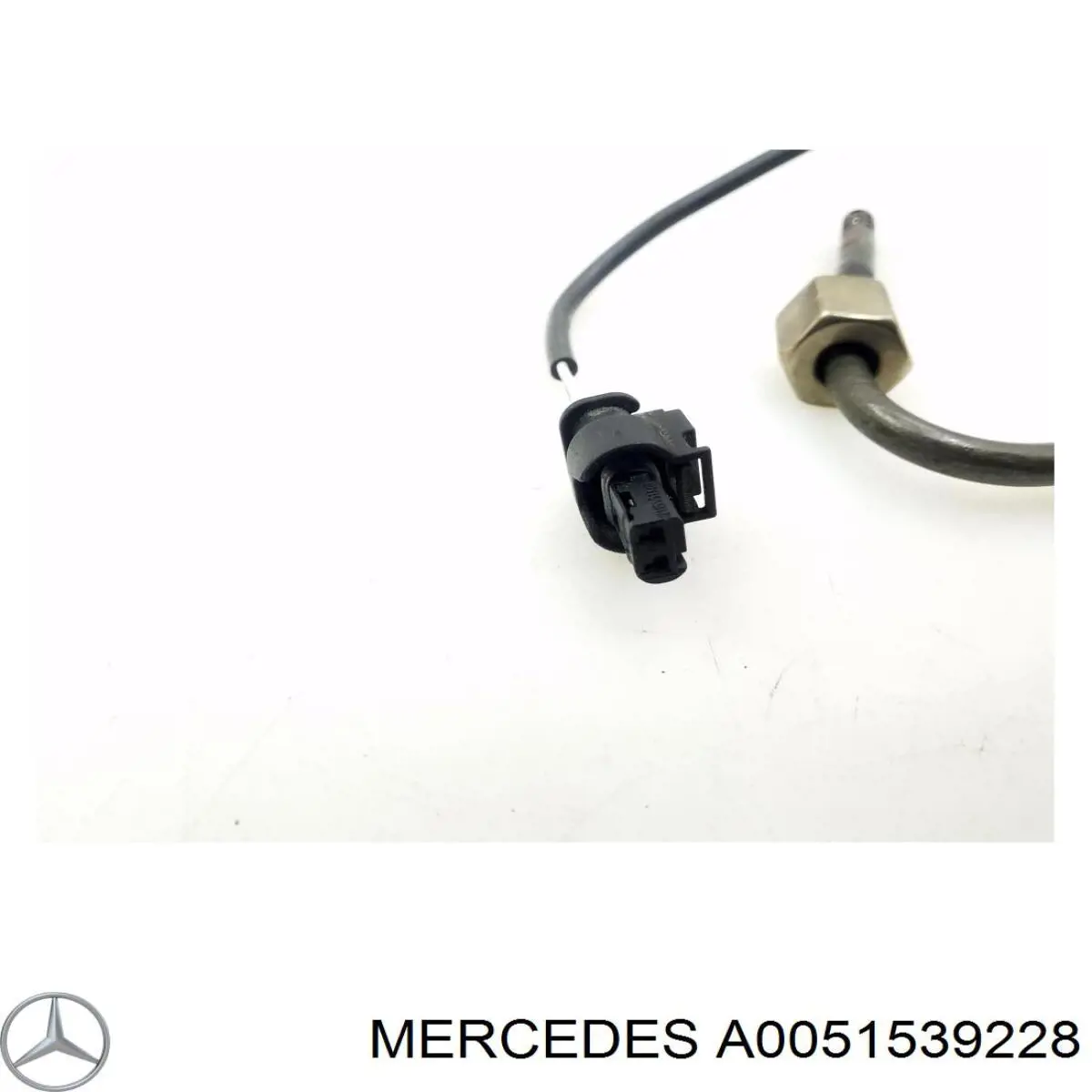 A0051539228 Mercedes Czujnik temperatury spalin, po katalizatorze