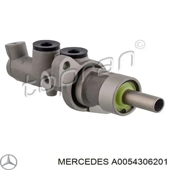 Główny cylinder hamulców Mercedes A0054306201 cena, od 54,74 USD