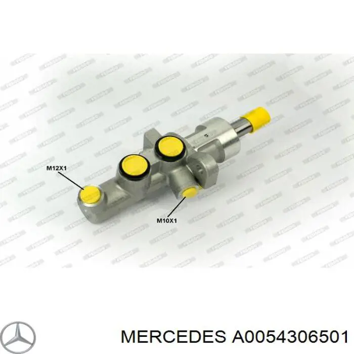 Główny cylinder hamulców Mercedes A0054306501 cena, od 81,44 USD