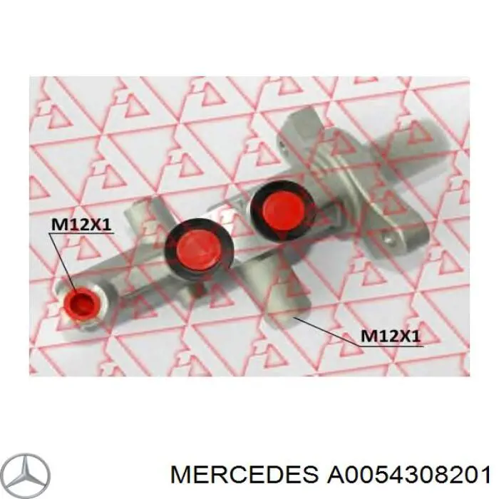 Do koszyka A0054308201 Mercedes Główny cylinder hamulców