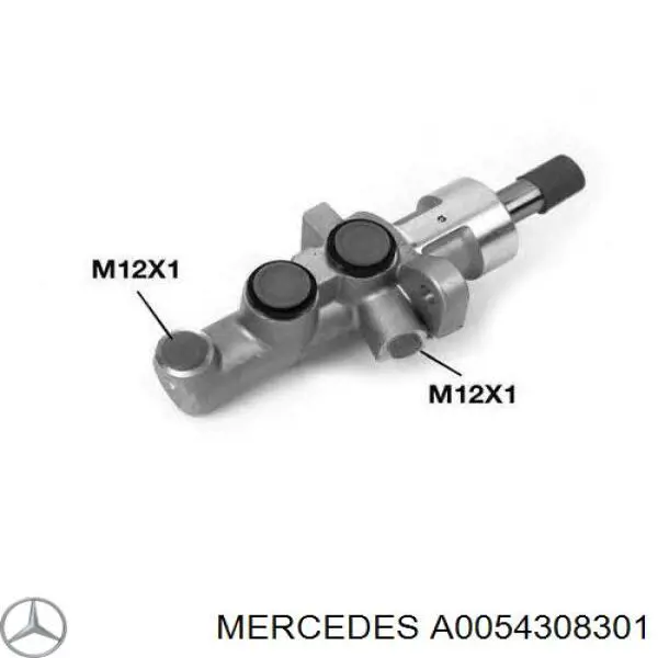 A0054308301 Mercedes Główny cylinder hamulców