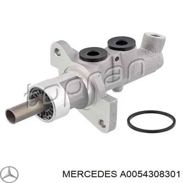 Główny cylinder hamulców Mercedes A0054308301 cena, od 56,18 USD