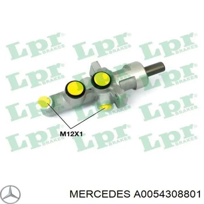 A0054308801 Mercedes główny cylinder hamulców