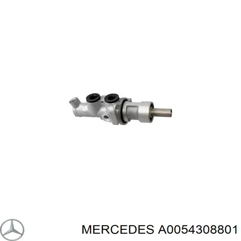 Główny cylinder hamulców Mercedes A0054308801 cena, od 77,10 USD