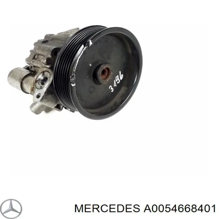 Pompa wspomagania hydraulicznego kierownicy Mercedes A0054668401 cena, od 242,48 USD
