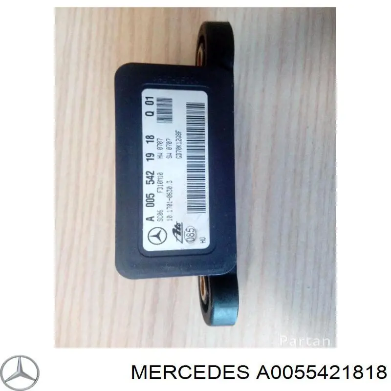 A0055421818 Mercedes Czujnik przyśpieszenia poprzecznego (ESP)